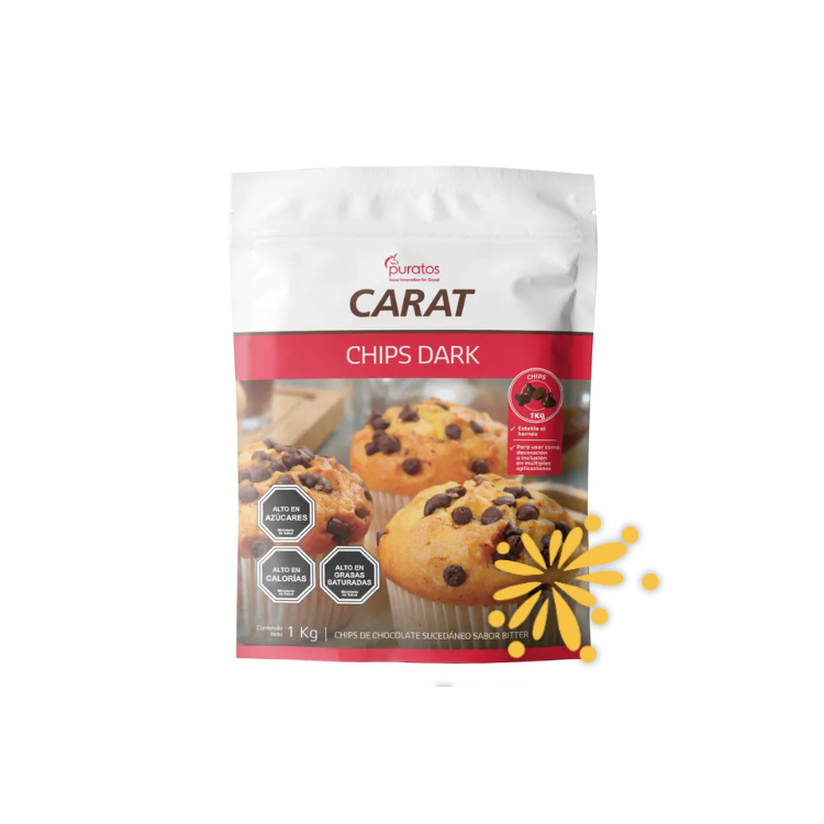CARAT CHIPS DARK 1KG